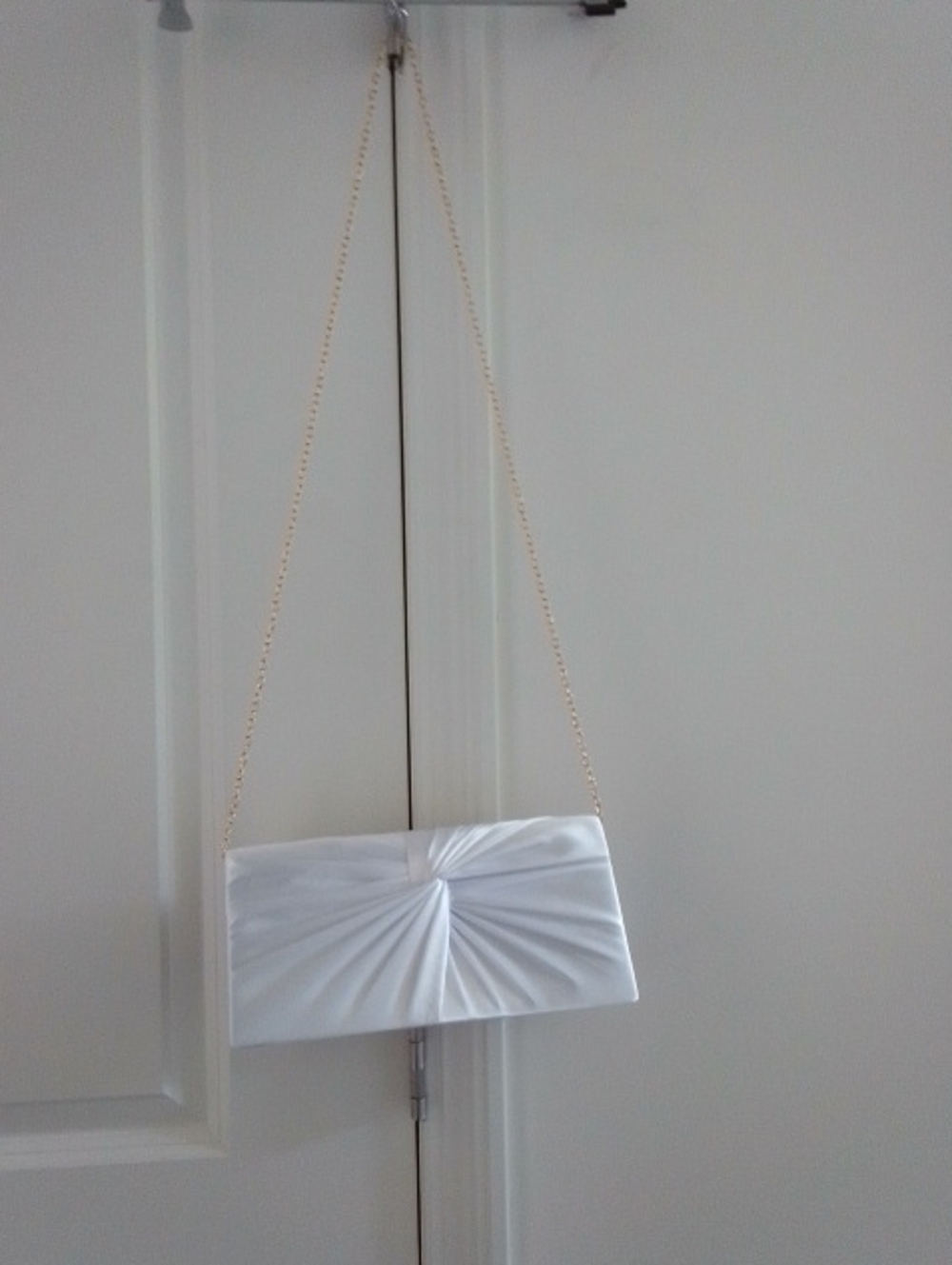 Noname Satin Purse W Detachable Chain